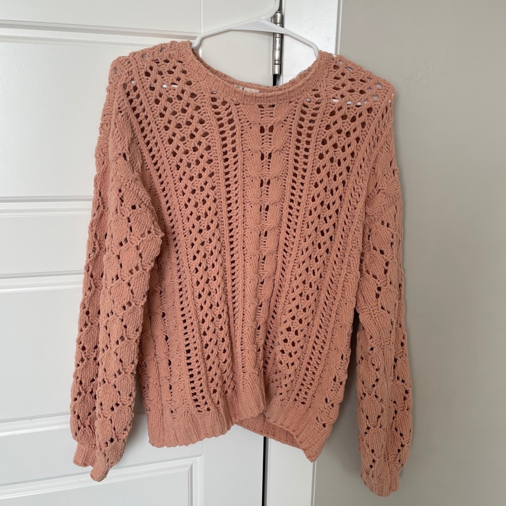 Sky and Sparrow Coral Sweater